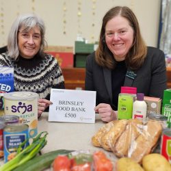 Food bank demand continues to soar as Gillotts donate £2,500 to help ease the strain